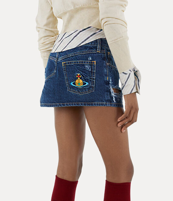 Vivienne Westwood Crewe Foam Skirt in BLUE